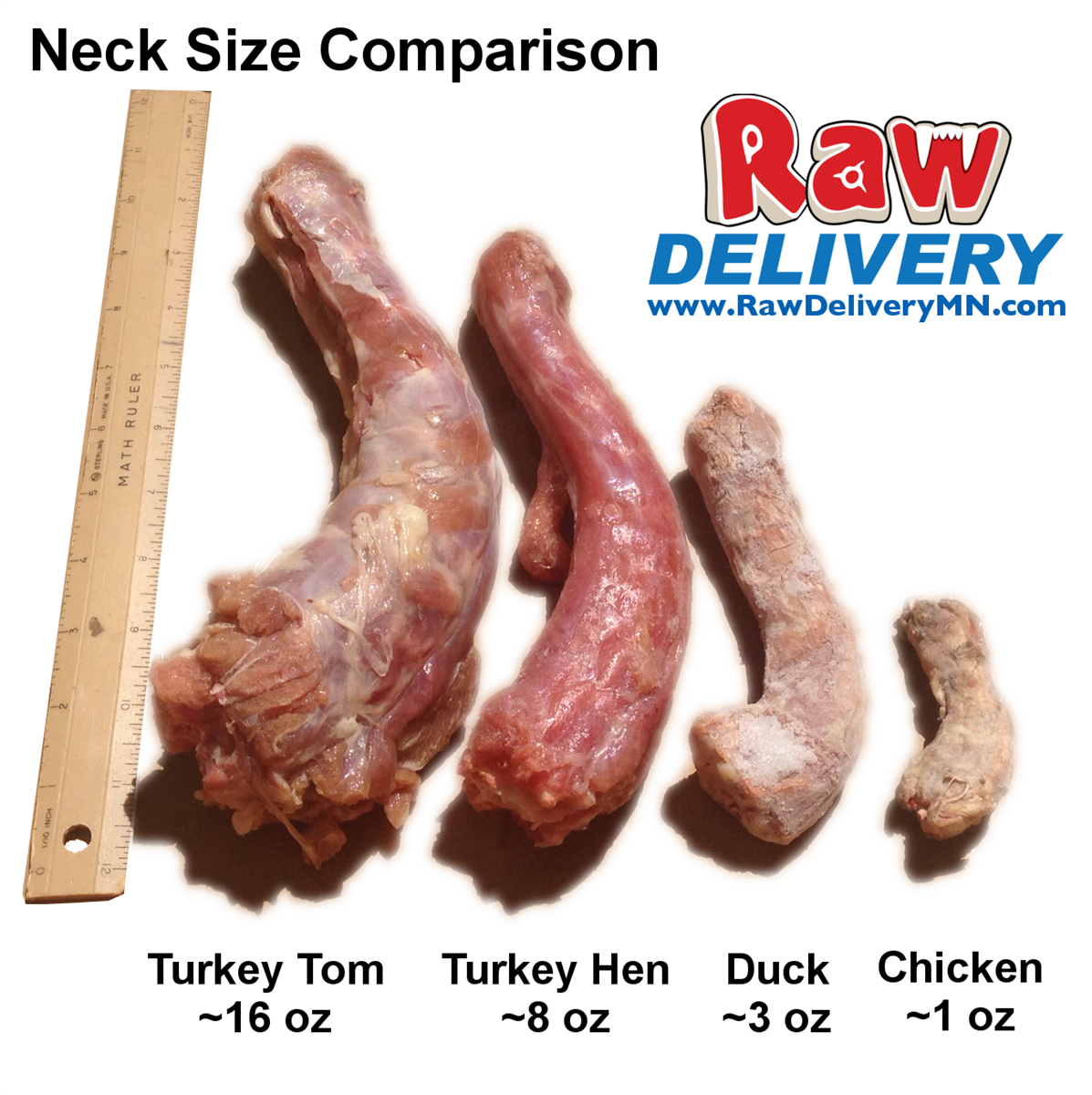 Turkey Necks -- 10 lb. bag